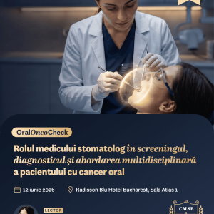 Curs EMC „OralOncoCheck” - 12 iunie 2026